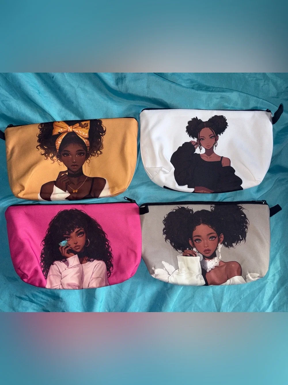 Cosmetic Makeup Bag | 4 Designs